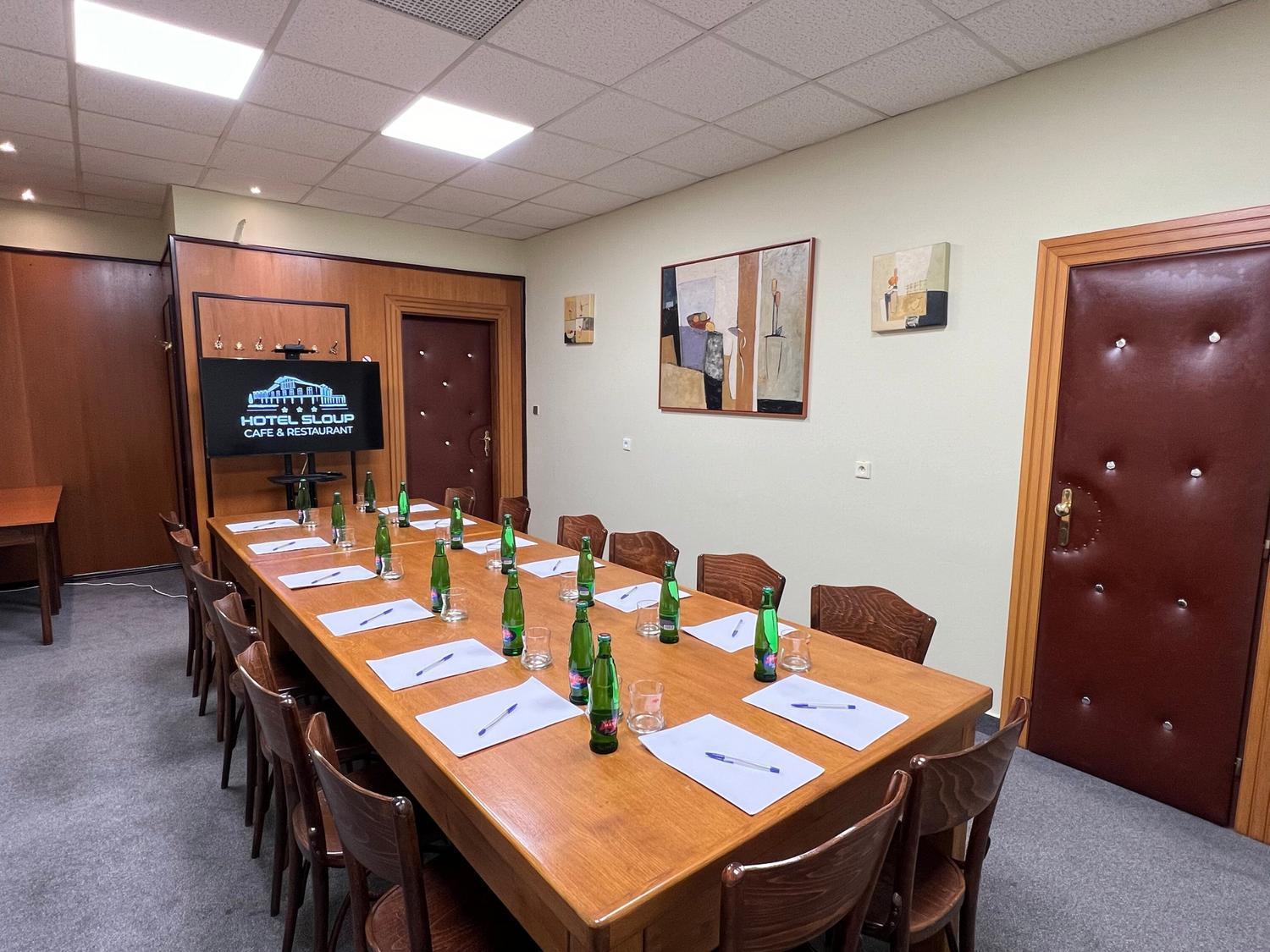 司洛普酒店 Soběslav 外观 照片